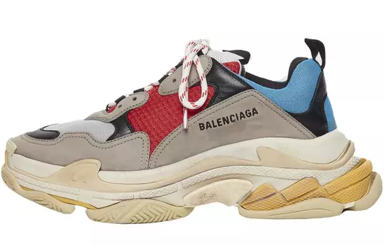 Кроссовки Balenciaga Triple S 'Blue Red' 2018