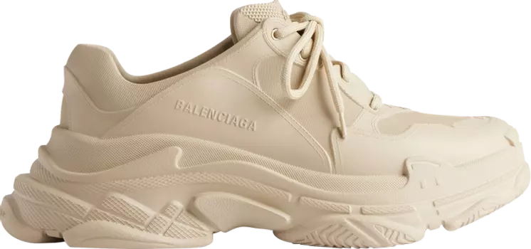 Кроссовки Balenciaga Triple S Mold Sneaker 'Beige', коричневый
