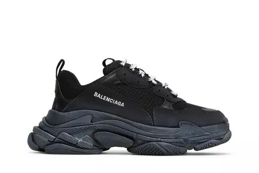 Кроссовки Balenciaga Triple S Sneaker Black, черный