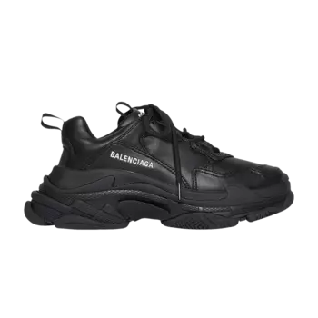 Кроссовки Balenciaga Triple S Sneaker 'Black', черный