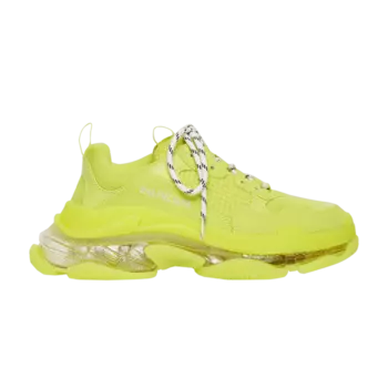 Кроссовки Balenciaga Triple S Sneaker 'Clear Sole - Fluo', желтый