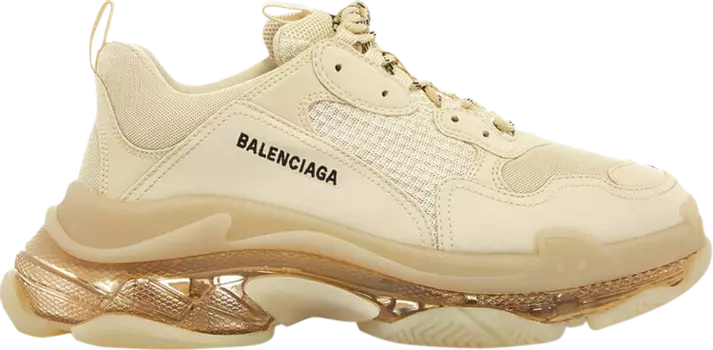 Кроссовки Balenciaga Triple S Sneaker Clear Sole - Off White, белый