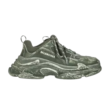 Кроссовки Balenciaga Triple S Sneaker 'Dark Green', зеленый