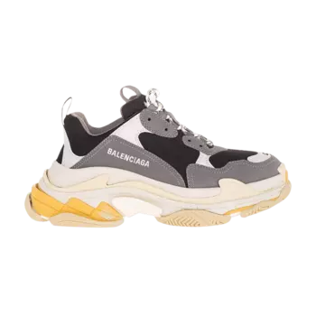 Кроссовки Balenciaga Triple S Sneaker 'Grey Yellow', серый