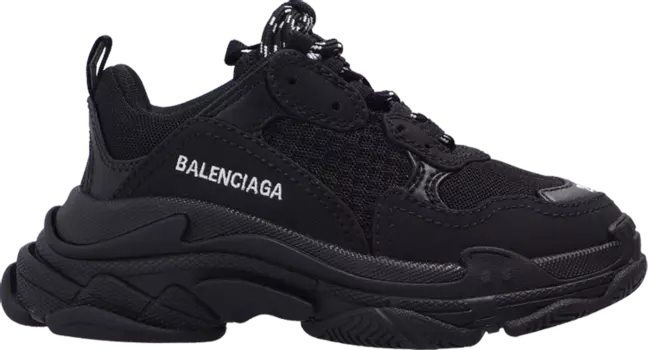 Кроссовки Balenciaga Triple S Sneaker Kids Black, черный