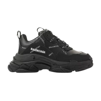 Кроссовки Balenciaga Triple S Sneaker Kids, черный