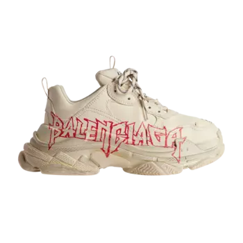 Кроссовки Balenciaga Triple S Sneaker, кремовый