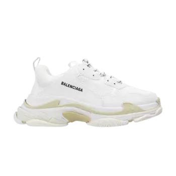 Кроссовки Balenciaga Triple S Sneaker 'White Tan' 2020, белый