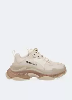 Кроссовки BALENCIAGA Triple S sneakers, нейтральный