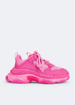 Кроссовки BALENCIAGA Triple S sneakers, розовый
