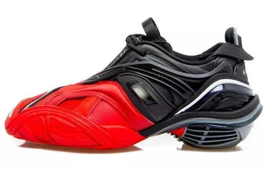 Кроссовки Balenciaga Tyrex Low 'Black Red', черный/красный