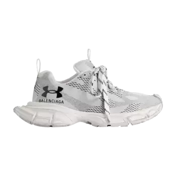 Кроссовки Balenciaga Under Armour x Balenciaga Wmns 3XL Knit Sneaker White, белый