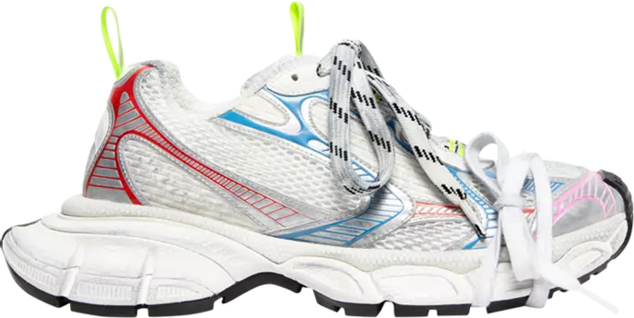 Кроссовки Balenciaga Wmns 3XL Sneaker 'Worn-Out - White Blue Red', белый