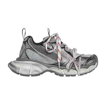 Кроссовки Balenciaga Wmns 3XL Sneaker 'Worn-Out - Grey White Red', серый
