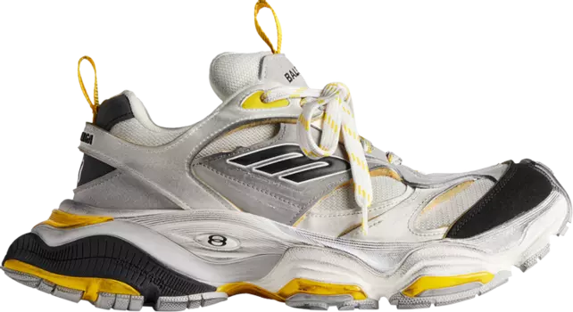 Кроссовки Balenciaga Wmns Cargo Sneaker 'Worn-Out - Grey Yellow', серый