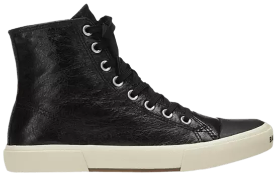 Кроссовки Balenciaga Wmns Paris High 'Black Arena Lambskin', черный