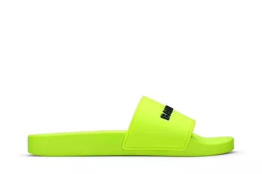 Кроссовки Balenciaga Wmns Pool Slides Fluo Yellow, желтый