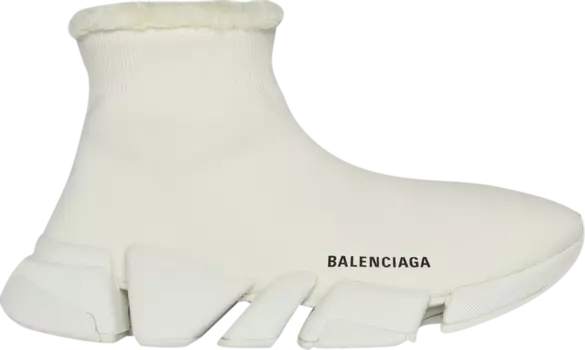 Кроссовки Balenciaga Wmns Recycled Speed 2.0 Sneaker Beige, коричневый