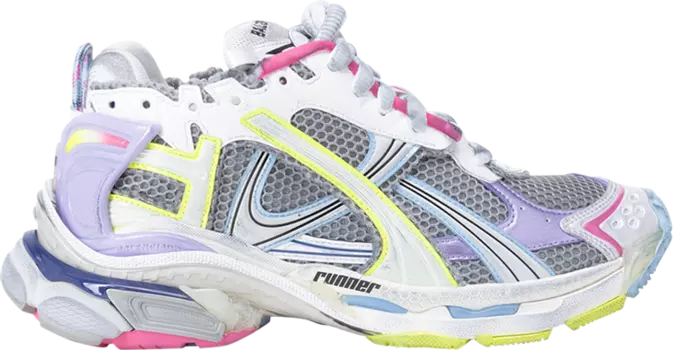 Кроссовки Balenciaga Wmns Runner Sneaker 'Grey Multi-Color', серый