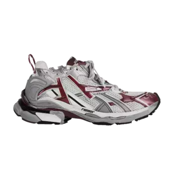 Кроссовки Balenciaga Wmns Runner Sneaker White Burgundy, белый