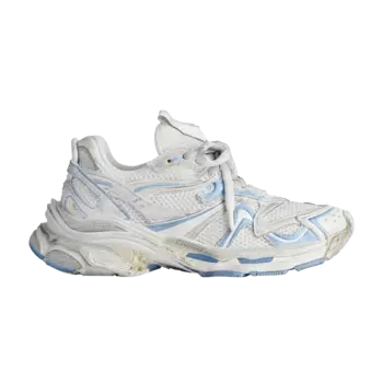 Кроссовки Balenciaga Wmns Runner Sneaker 'White Light Blue', белый
