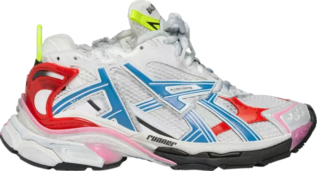 Кроссовки Balenciaga Wmns Runner Sneaker 'White Multi-Color', белый