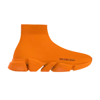Кроссовки Balenciaga Wmns Speed 2.0 Sneaker Neon Orange, оранжевый