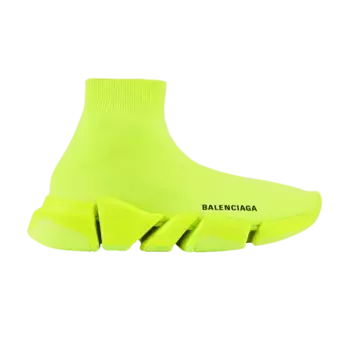 Кроссовки Balenciaga Wmns Speed 2 Trainer Knit Fluo Yellow, желтый