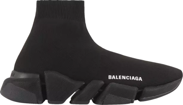 Кроссовки Balenciaga Wmns Speed 2 Trainer Knit Black, черный