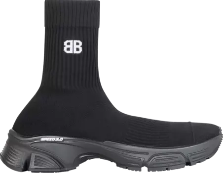 Кроссовки Balenciaga Wmns Speed 3.0 Sneaker Black, черный