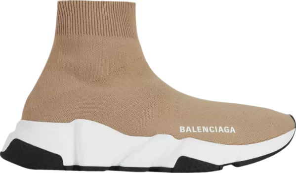 Кроссовки Balenciaga Wmns Speed Sneaker Beige, коричневый