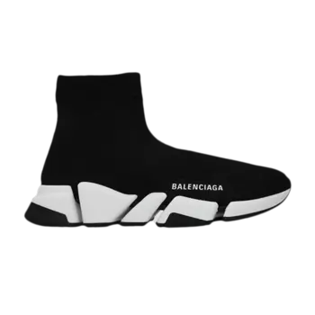 Кроссовки Balenciaga Wmns Speed Sneaker 'Black White', черный