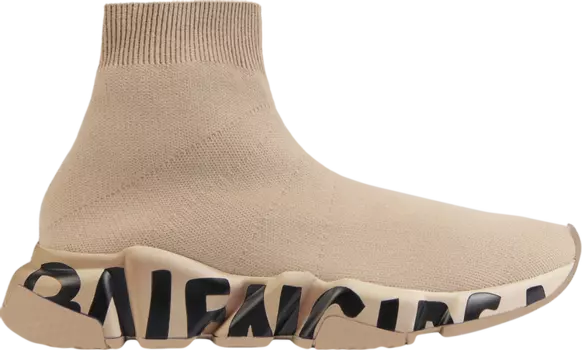 Кроссовки Balenciaga Wmns Speed Trainer Midsole Logo - Beige, коричневый