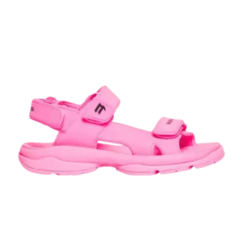 Кроссовки Balenciaga Wmns Tourist Sandal 'Fluo Pink', розовый