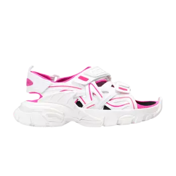 Кроссовки Balenciaga Wmns Track Sandal 'White Fluo Pink', белый