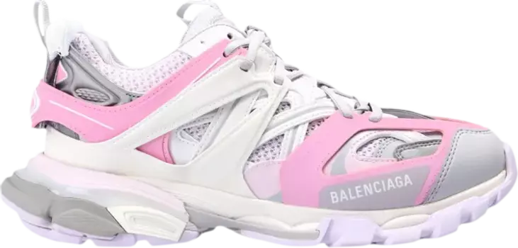 Кроссовки Balenciaga Wmns Track Sneaker Grey Pink White, белый