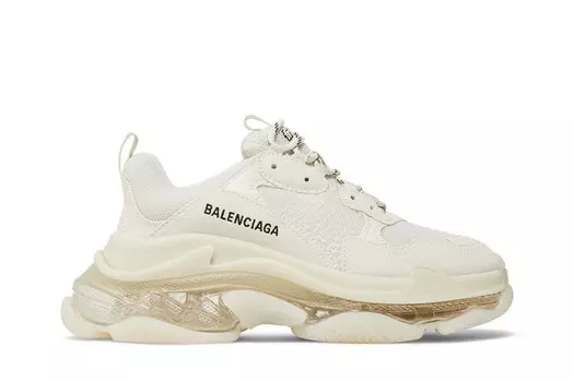 Кроссовки Balenciaga Wmns Triple S Sneaker Clear Sole - Eggshell, кремовый