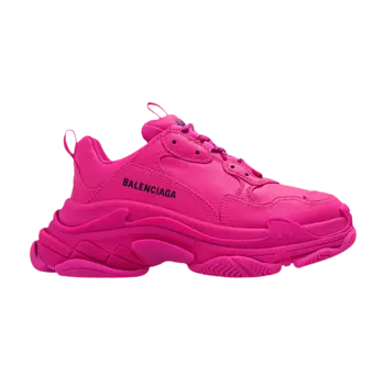 Кроссовки Balenciaga Wmns Triple S Sneaker 'Dark Pink', розовый