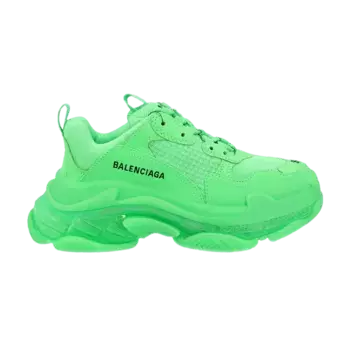 Кроссовки Balenciaga Wmns Triple S Sneaker Green, зеленый