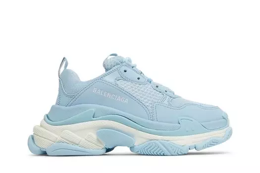 Кроссовки Balenciaga Wmns Triple S Sneaker Light Blue, синий