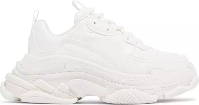 Кроссовки Balenciaga Wmns Triple S Sneaker 'White Rubber', белый