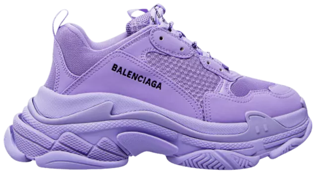 Кроссовки Balenciaga Wmns Triple S Sneakers 'Purple', фиолетовый