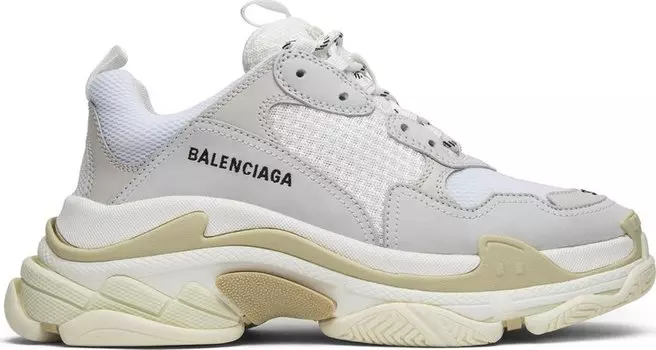 Кроссовки Balenciaga Wmns Triple S Trainer White, белый