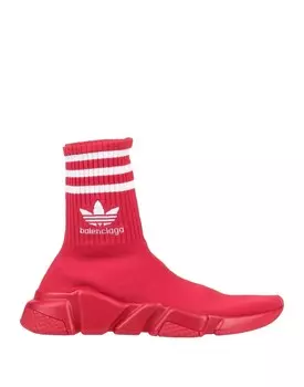 Кроссовки Balenciaga X Adidas Originals, красный