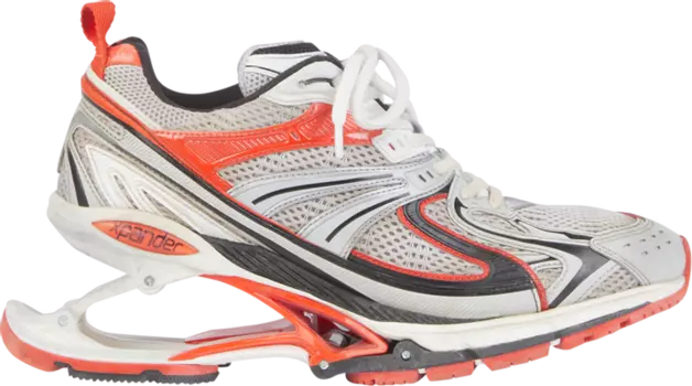 Кроссовки Balenciaga X-Pander Red Silver, серебряный