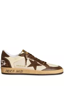 Кроссовки Ball Star Golden Goose, белый