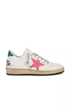 Кроссовки ball star Golden Goose, белый
