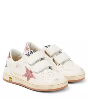 Кроссовки ball star Golden Goose Kids, белый