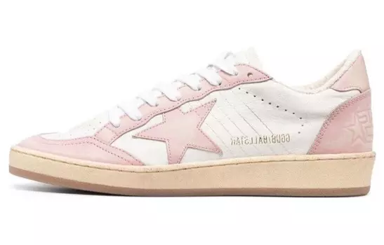 Кроссовки Ball Star с эффектом потертости Golden Goose
