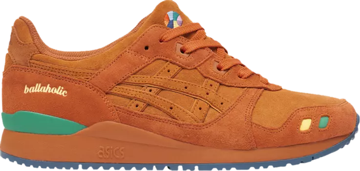 Кроссовки ballaholic x Gel Lyte 3 OG 'Ball On Journey', оранжевый